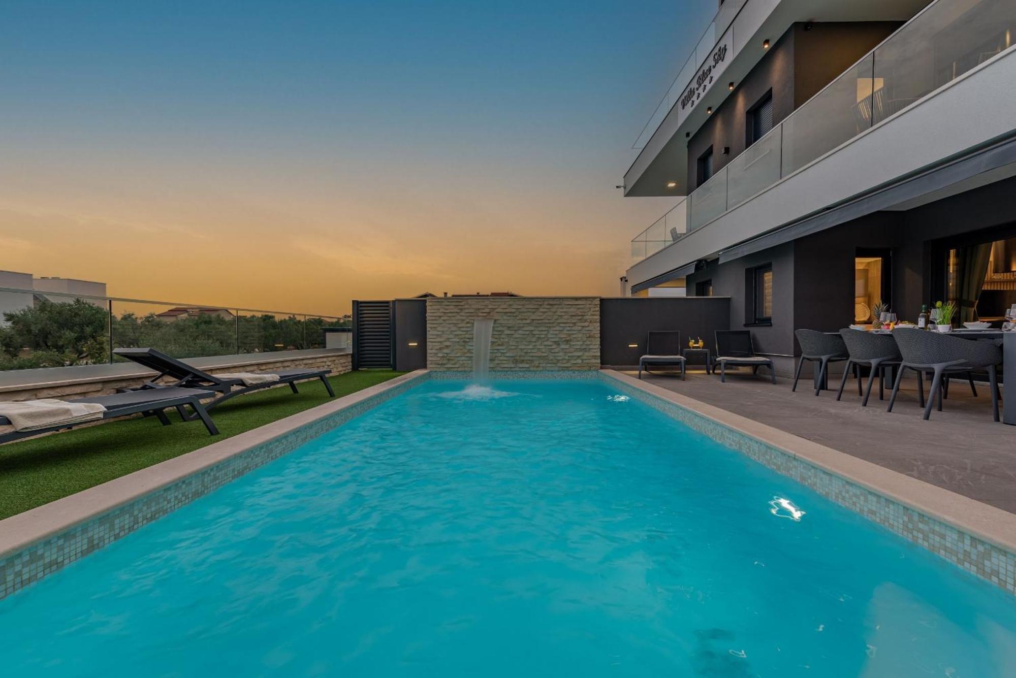 Villa Blue Sky 2 Zadarvillas トゥラニ エクステリア 写真