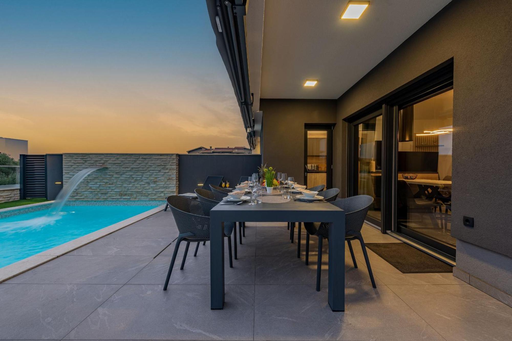 Villa Blue Sky 2 Zadarvillas トゥラニ エクステリア 写真