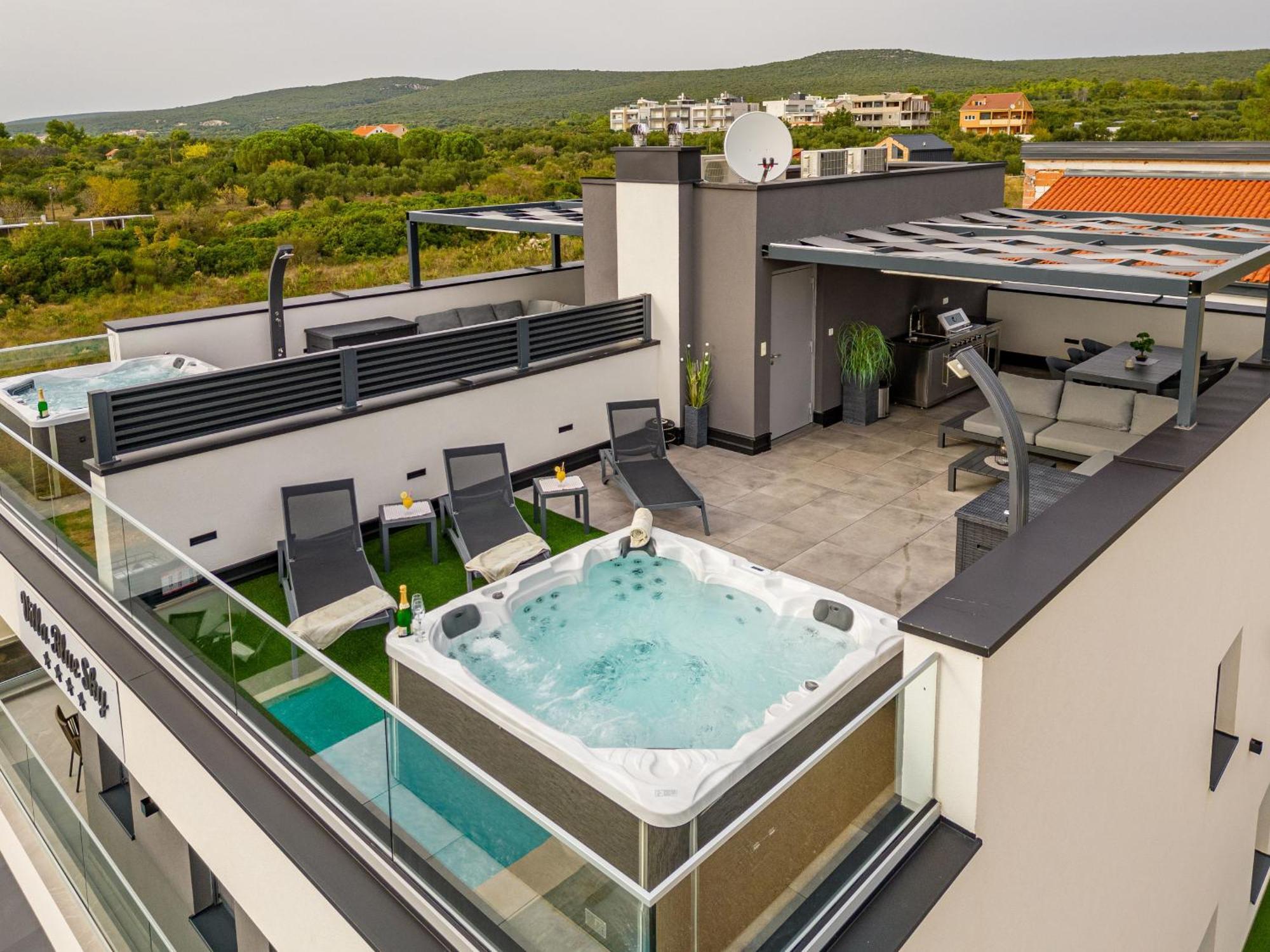 Villa Blue Sky 2 Zadarvillas トゥラニ エクステリア 写真